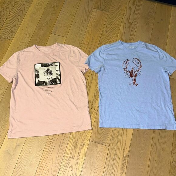 Banana Republic Men’s Short Sleeve Tee Bundle - Picture 3 of 3